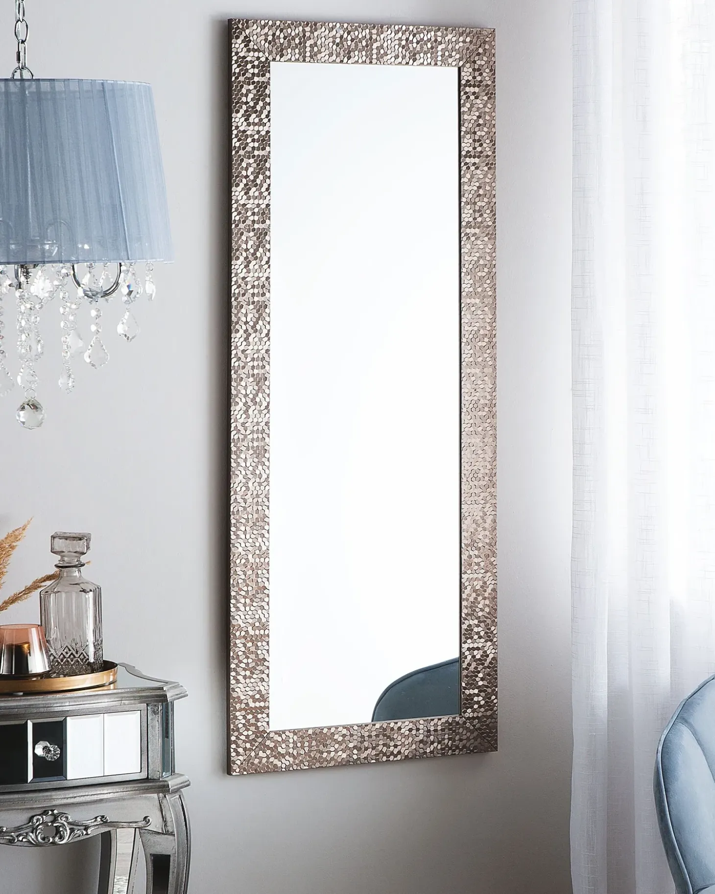 Vægspejl MARANS 50 cm 130 cm Brun