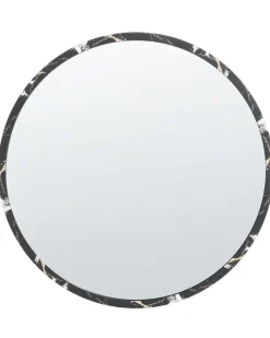 Vægspejl MARTEL 69 cm 69 cm Sort