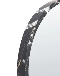 Vægspejl MARTEL 69 cm 69 cm Sort