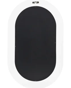 Vægspejl MASSILLY 43 cm 69 cm Hvid