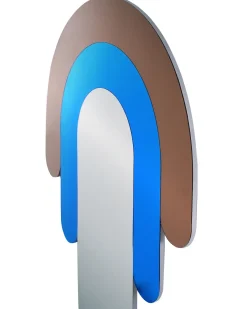 Vægspejl MESPAUL 60 cm 80 cm Multifarvet