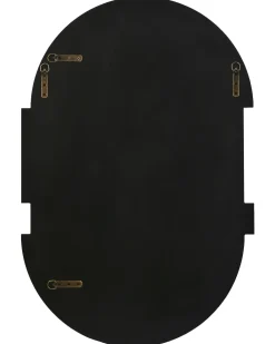 Vægspejl MICHERY 60 cm 90 cm Sort