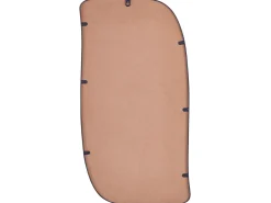Vægspejl MONTCLUS 37 cm 70 cm Metal Sort