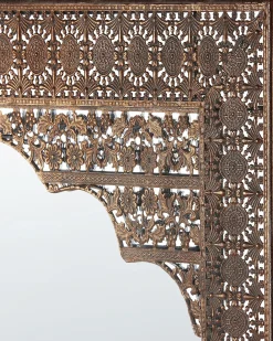 Vægspejl PALI 60 cm 90 cm Metal Kobber