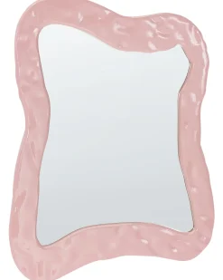 Vægspejl PENCRAN 60 cm 80 cm Lyserød