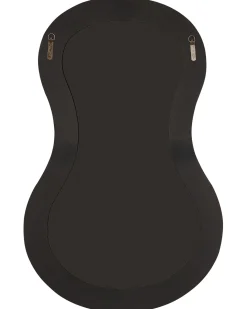 Vægspejl PLANCHEZ 70 cm 112 cm Boucle Lyserød