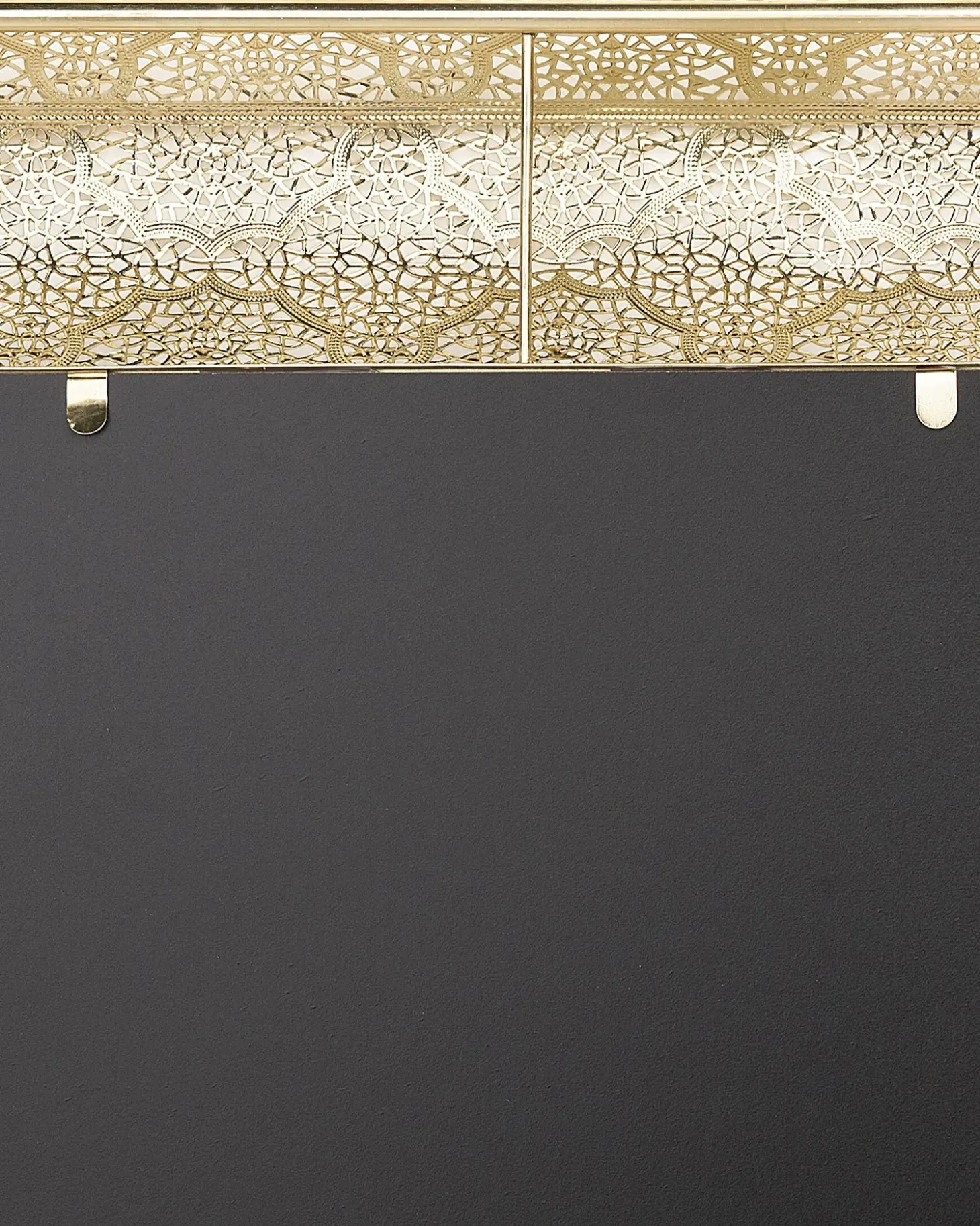 Vægspejl PLERIN 60 cm 60 cm Metal Guld