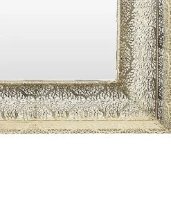 Vægspejl PLERIN 60 cm 60 cm Metal Guld