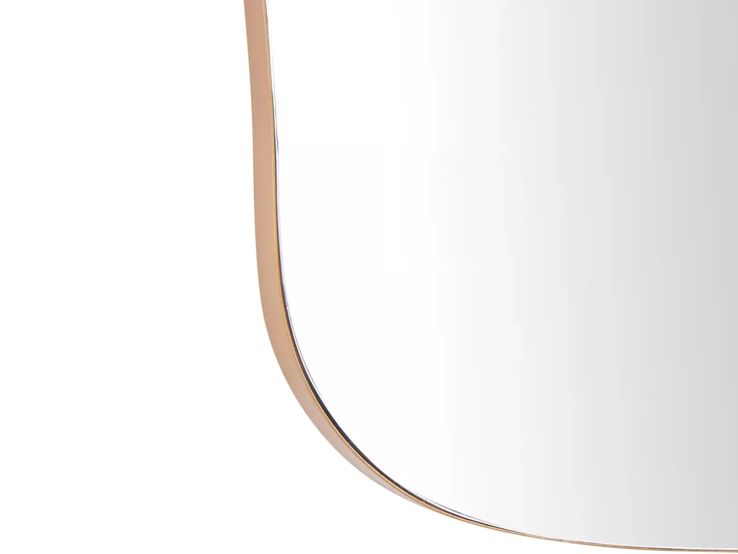 Vægspejl PUTEAUX 70 cm 92 cm Metal Guld