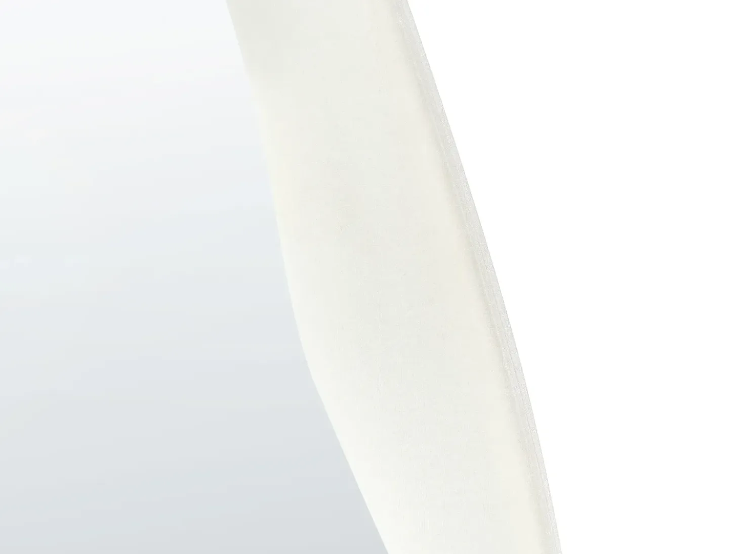 Vægspejl REIGNY 57 cm 160 cm Velour Hvid