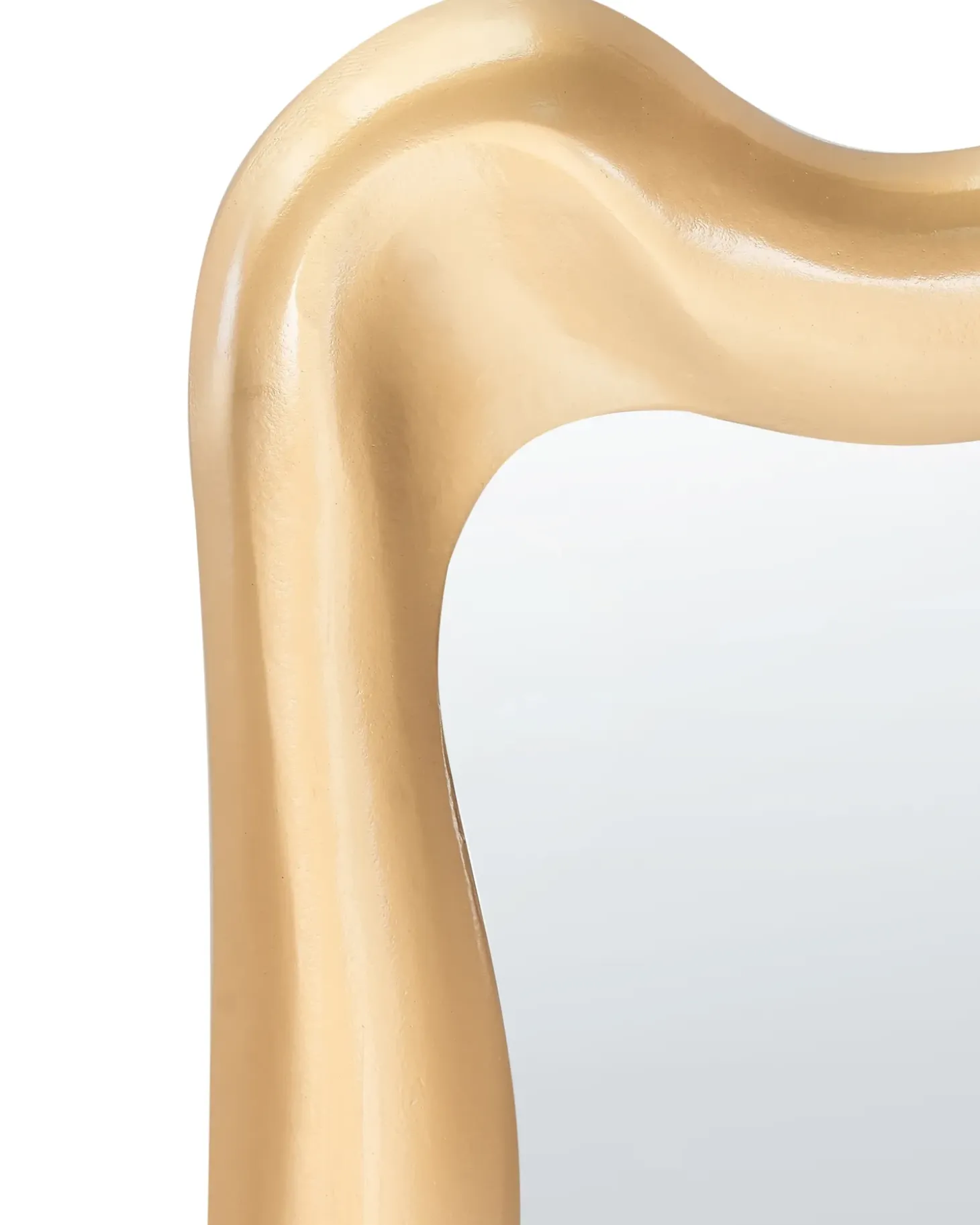 Vægspejl SANTEC 59 cm 77 cm Guld