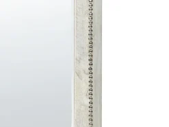 Vægspejl SARRY 31 cm 91 cm Mangotræ Hvid