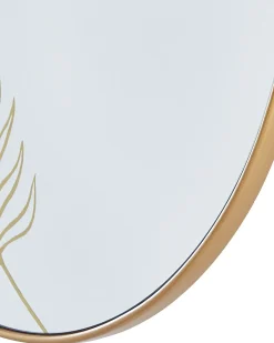 Vægspejl SAUVIE 57 cm 57 cm Guld