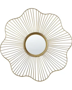Vægspejl SENS 40 cm 40 cm Metal Guld