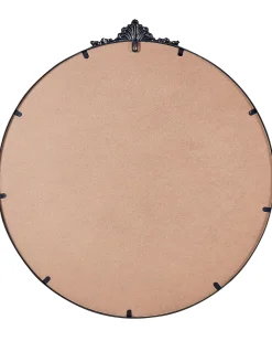 Vægspejl SOMMANT 67 cm 76 cm Metal Sort