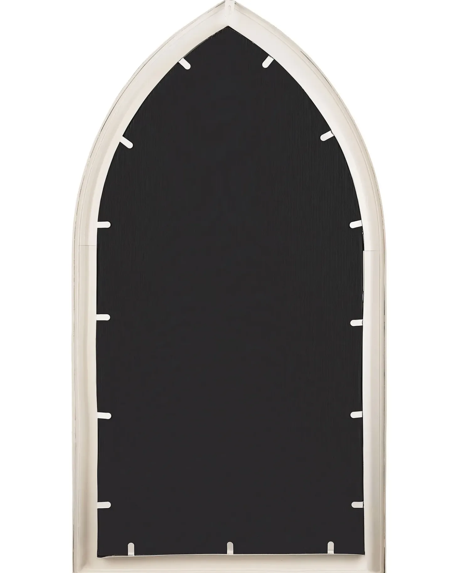Vægspejl TRELLY 62 cm 113 cm Metal Hvid