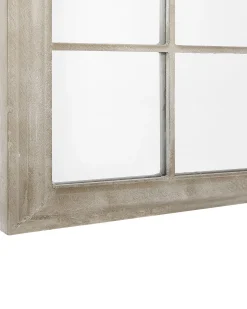 Vægspejl TREVOL 77 cm 130 cm Metal Beige