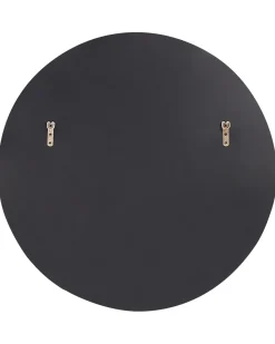 Vægspejl TROUVILLE 80 cm 80 cm Sort/guld