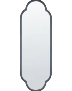 Vægspejl TROUY 40 cm 102 cm Metal Sort