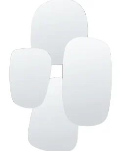 Vægspejl VOUZON 80 cm 120 cm Sølv
