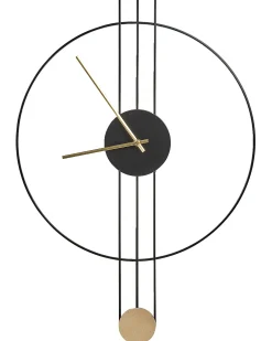 Vægur ANNIVIERS 44 cm Metal Sort