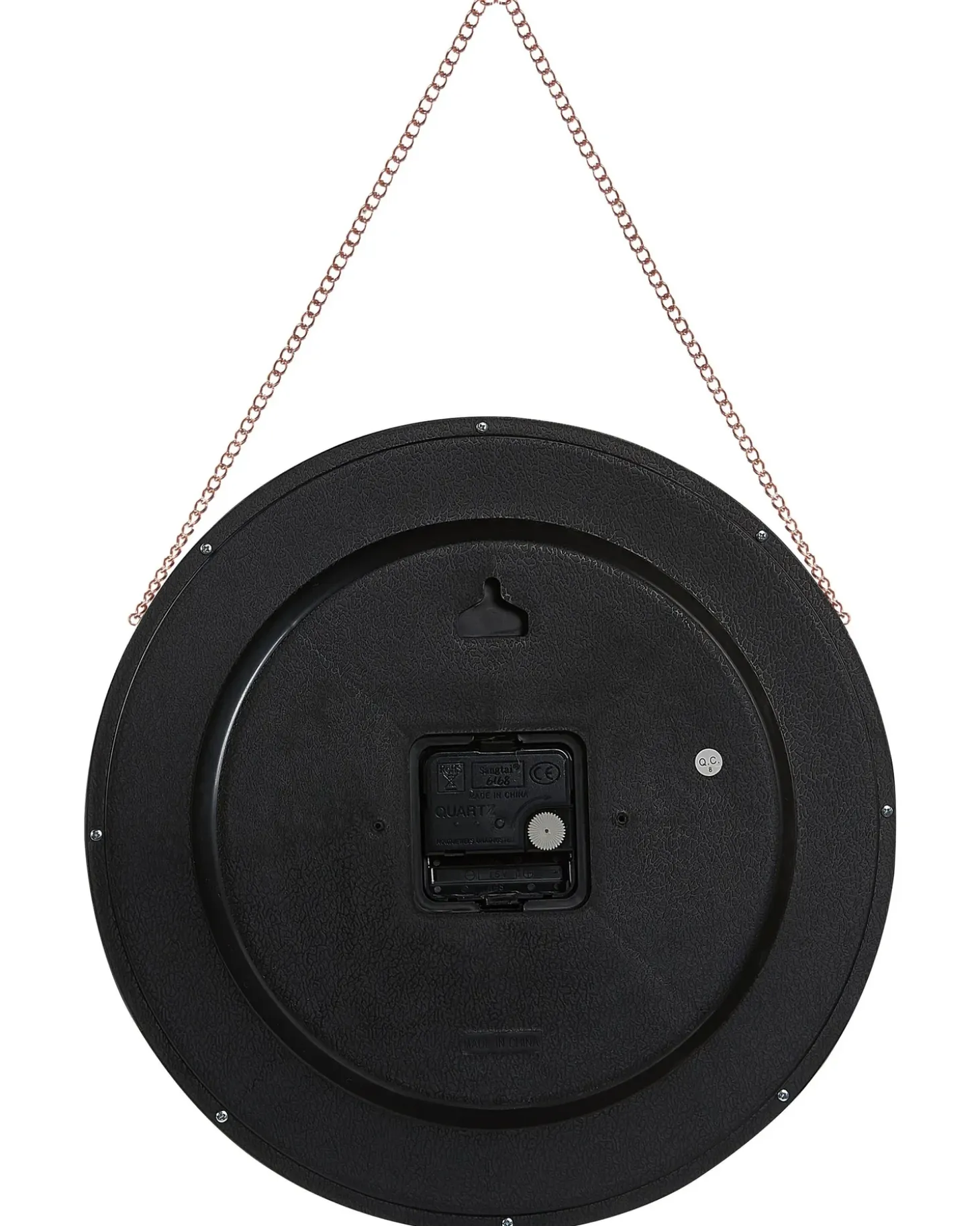 Vægur BEZAS 30 cm Sort