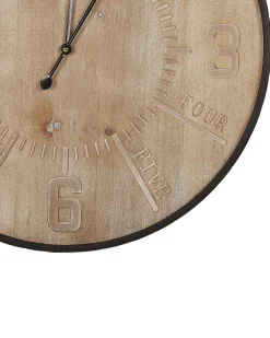 Vægur DOLE 60 cm Lysebrun