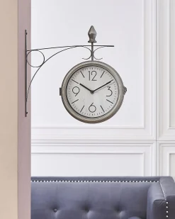 Vægur ROMONT 34 cm Metal Sølv