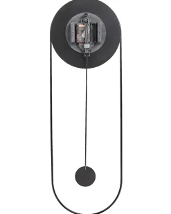 Vægur SALVAN 20 cm Metal Sort