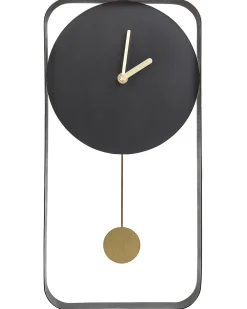 Vægur SERVOZ 21 cm Metal Sort