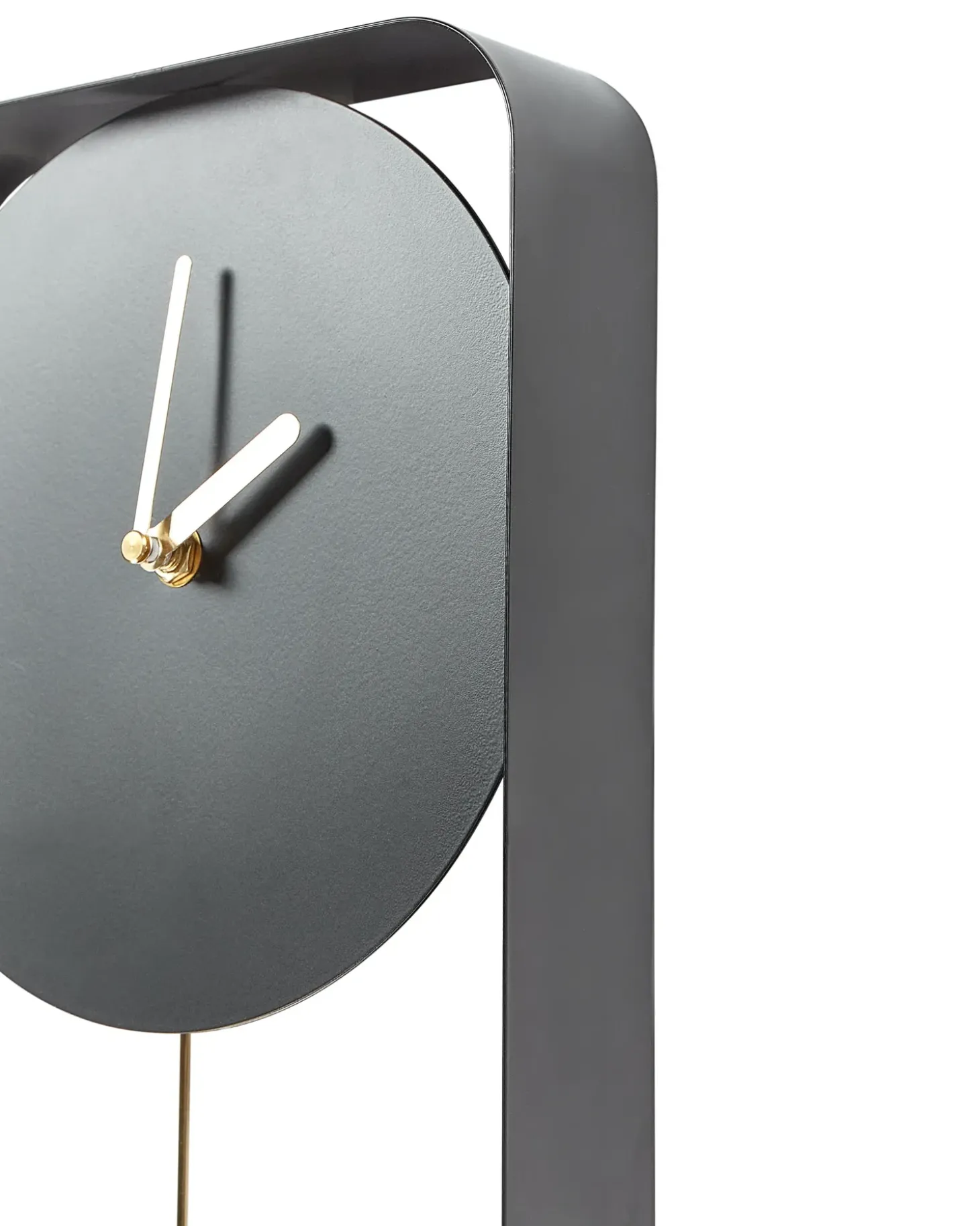Vægur SERVOZ 21 cm Metal Sort