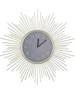 Vægur SOLURA 45 cm Metal Guld