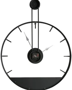 Vægur TAUGON 60 cm Metal Sort