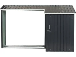 Værktøjsrum AOSTA 270 cm 105 cm Sort