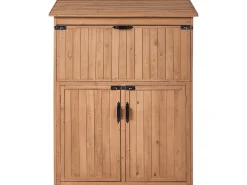 Værktøjsrum TOFFIA 127 cm 66 cm Brun