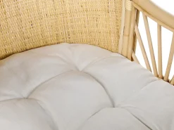 Vugge Rattan LAGRASSE 50 x 70 cm Naturlig