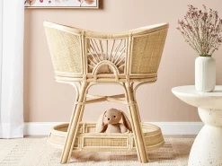 Vugge Rattan LAGRASSE 50 x 70 cm Naturlig